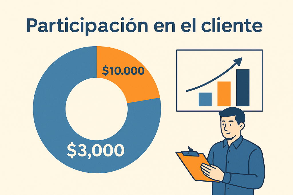 Participación en el Cliente: Qué Es y Cómo Aumentarla para Vender Más